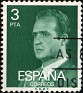 Spain 1976 Juan Carlos I 3 PTA Dark Green Edifil 2346